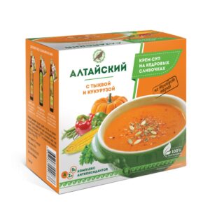 Крем-суп Алтайский с тыквой и кукурузой, 30 гр. упаковка